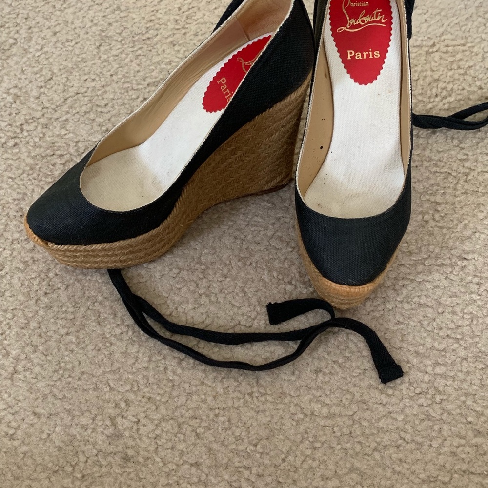 CL canvas wedges - Picture 5 of 8